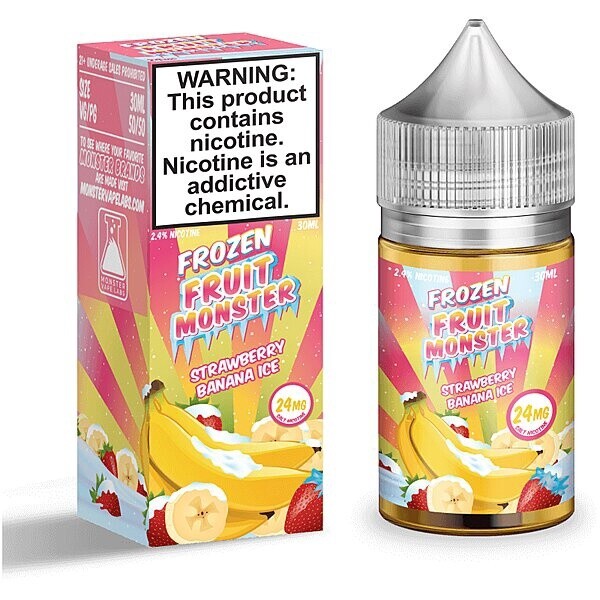 Frozen Fruit Monster - Strawberry Banana Ice Salt, Nicotine level: 24mg