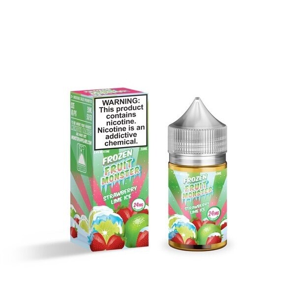 Frozen Fruit Monster - Strawberry Lime Ice Salt, Nicotine level: 24mg