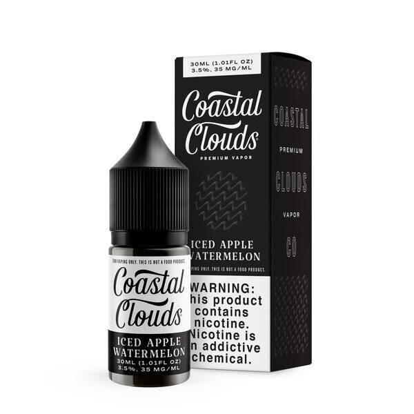 Coastal Clouds - Iced Apple Watermelon Salt, Nicotine level: 35mg
