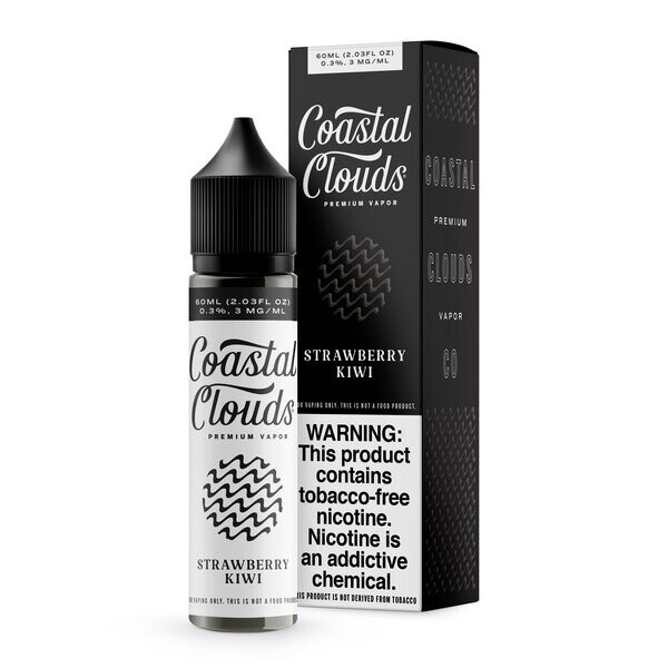 Coastal Clouds - Strawberry Kiwi, Nicotine level: 0mg