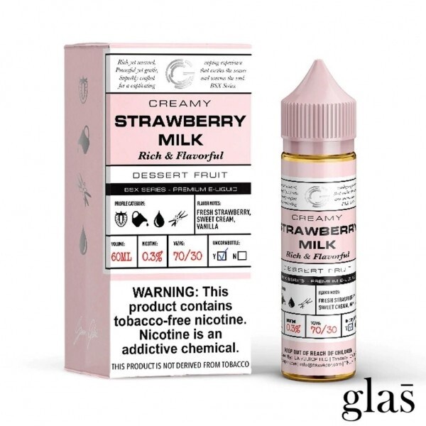 Glas - Strawberry Milk, Nicotine level: 0mg