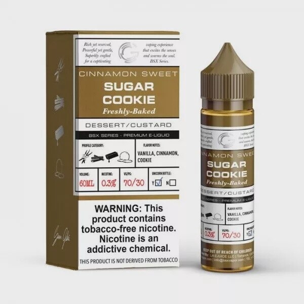 Glas - Sugar Cookie, Nicotine level: 0mg