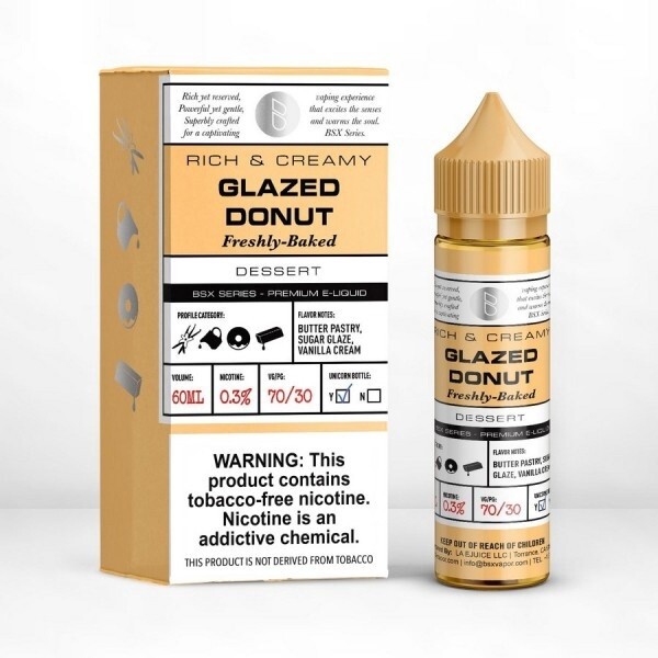 Glas - Glazed Donut, Nicotine level: 0mg