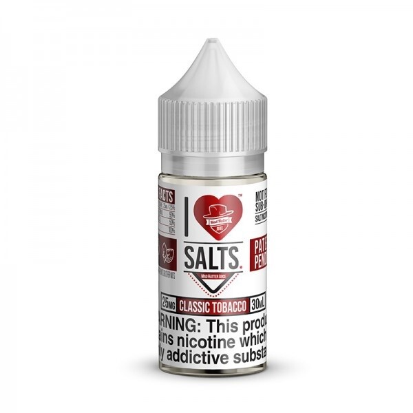 I Love Salts - Classic Tobacco, Nicotine level: 25mg