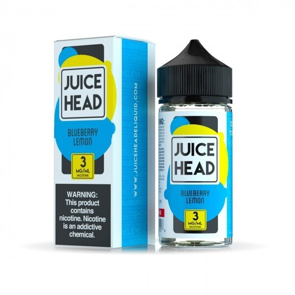 Juice Head - Blueberry Lemon, Nicotine level: 0mg
