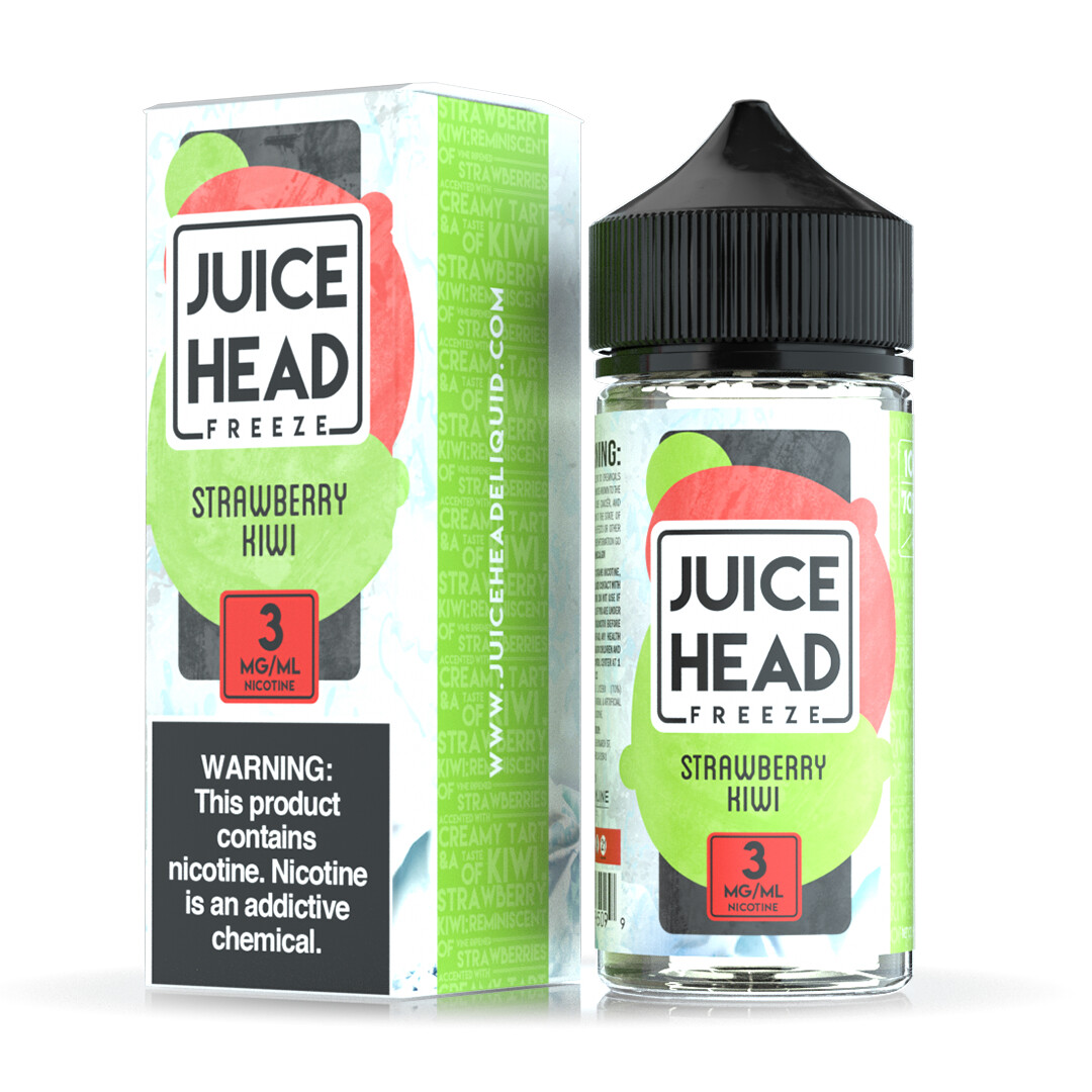 Juice Head - Strawberry Kiwi Freeze, Nicotine level: 0mg
