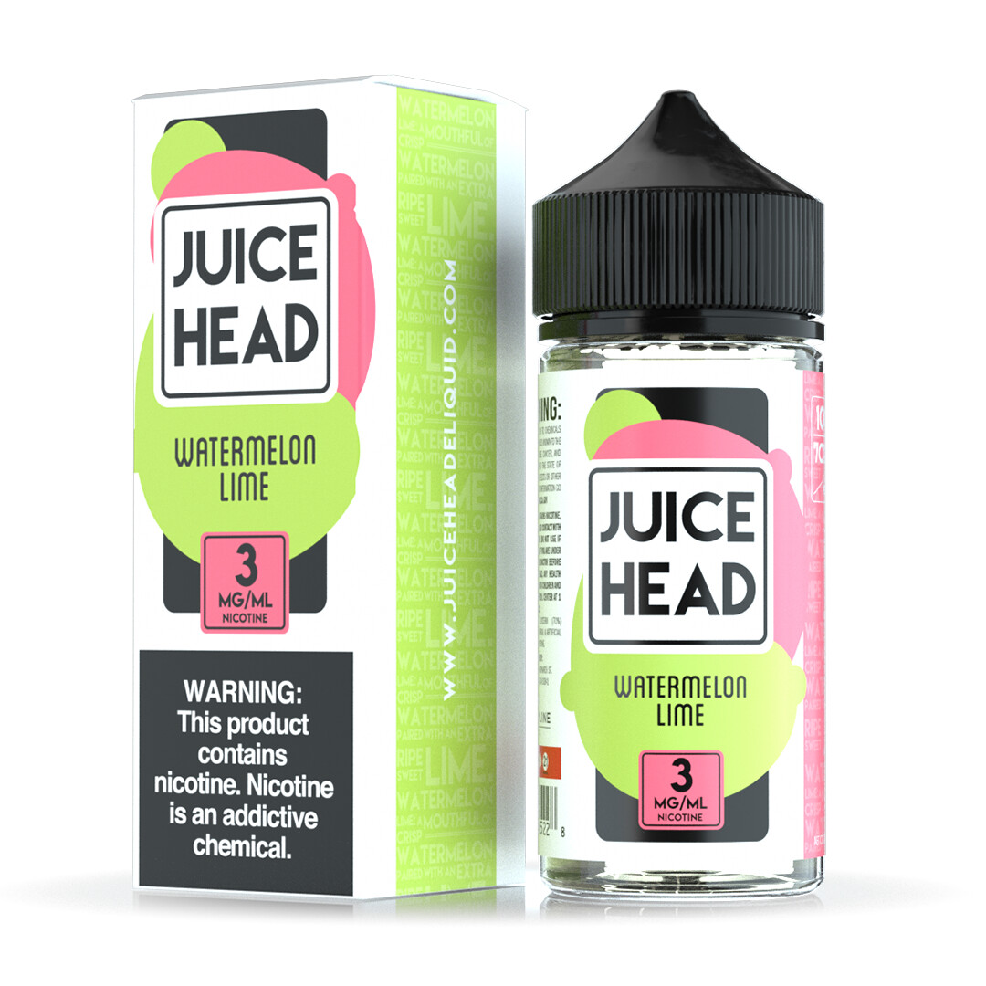 Juice Head - Watermelon Lime, Nicotine level: 0mg
