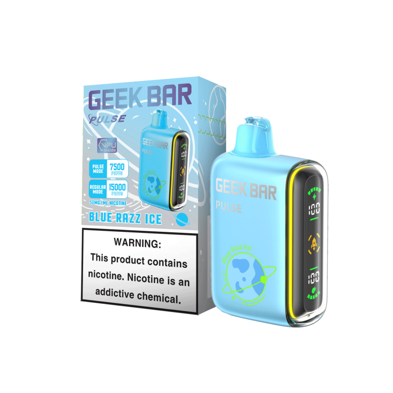 Geek Bar - Pulse Disposable, Flavor: Blue Razz Ice