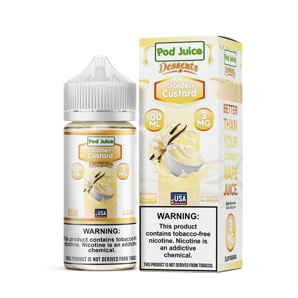 Pod Juice - Golden Custard