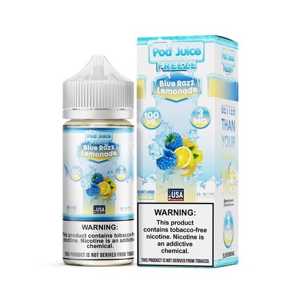 Pod Juice - Blue Razz Lemonade Ice