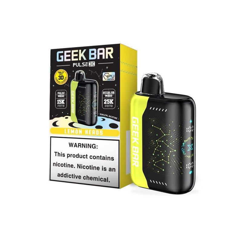 Geek Bar Pulse X Disposable, Flavor: Lemon Heads