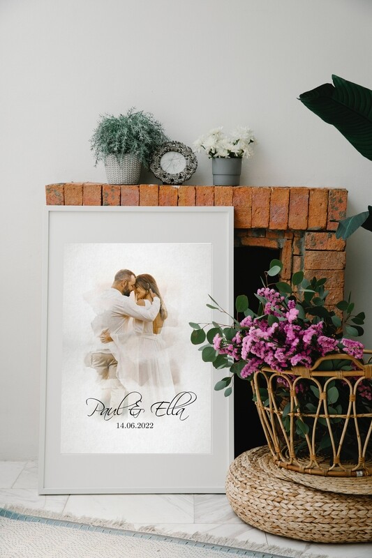 Personalisiertes Poster &quot;Aquarell&quot;