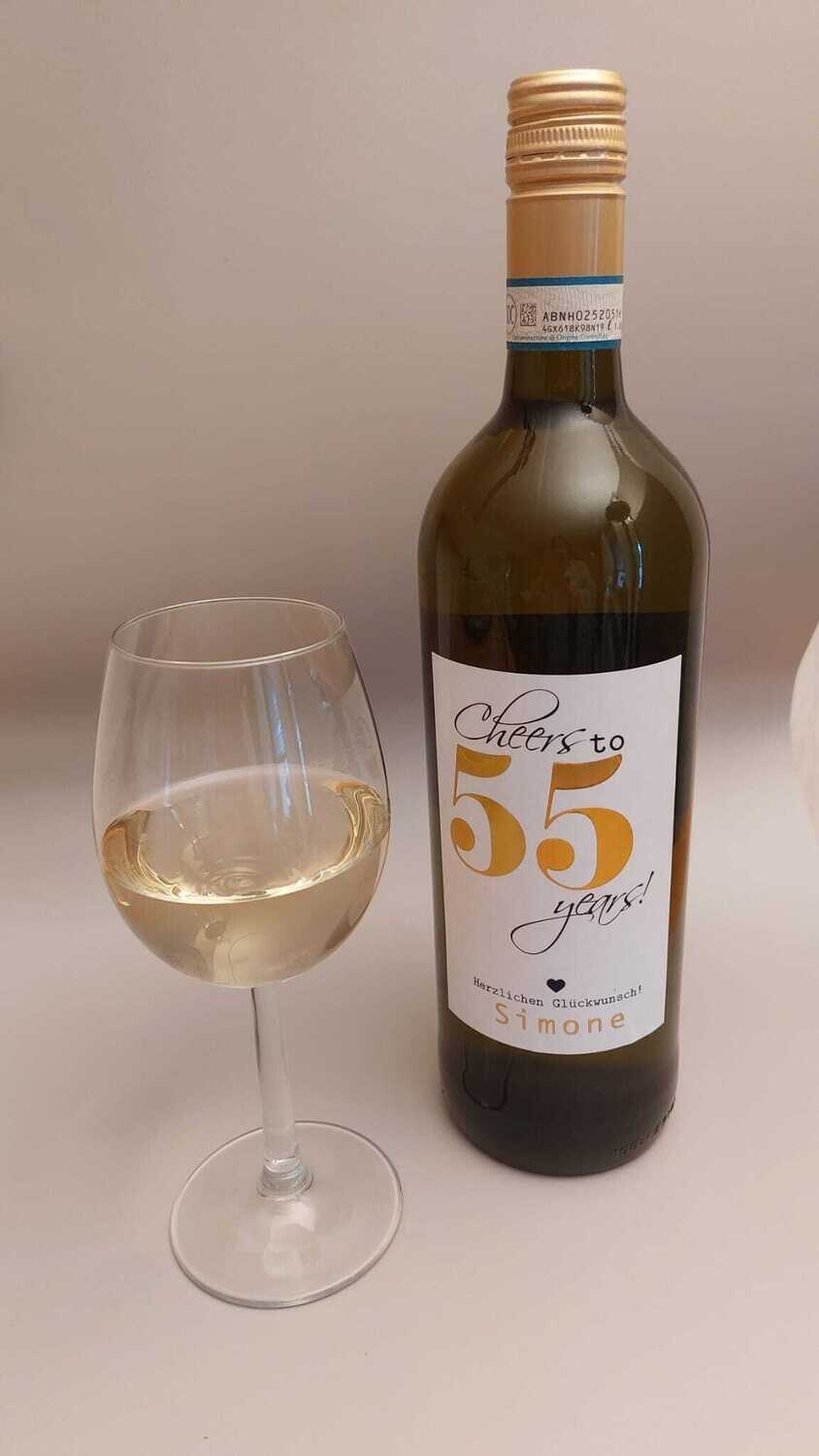 Personalisiertes Flaschenetikett - &quot;Cheers&quot;