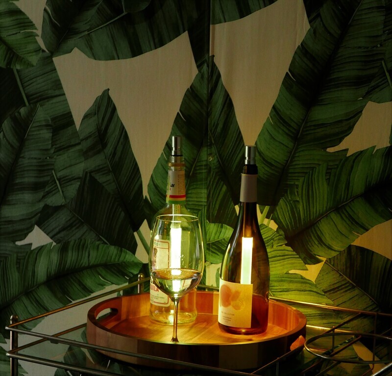 21,5 cm - LED-Flaschenleuchte Bottlelight