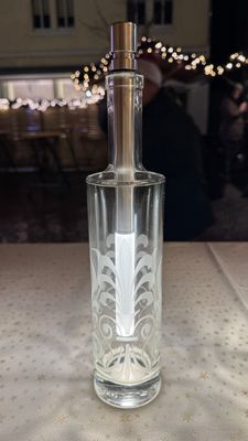 Glasflasche - Modell &quot;Firenze&quot;