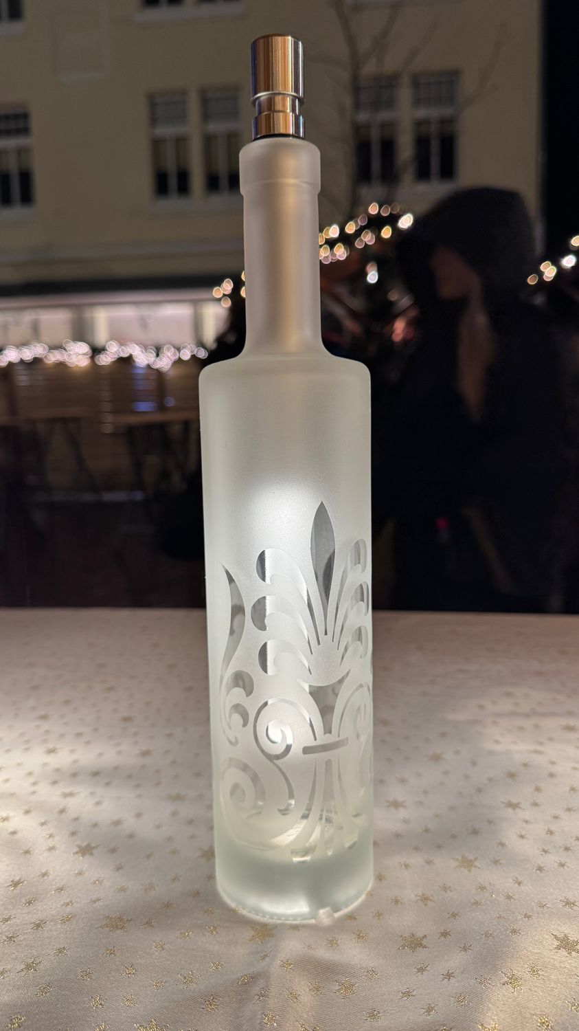Glasflasche - Modell &quot;Firenze matt&quot;