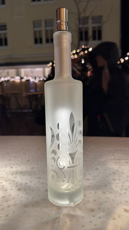 Glasflasche - Modell &quot;Firenze matt&quot;