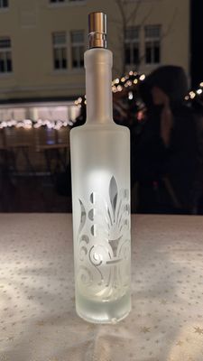 Glasflasche - Modell &quot;Firenze matt&quot;