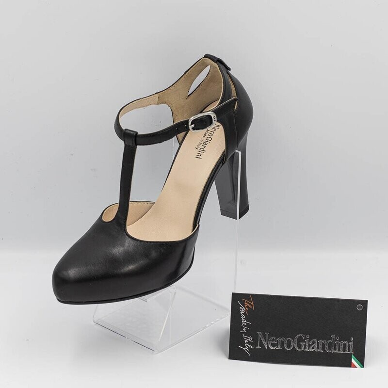 NERO GIARDINI : escarpin noir glamour_