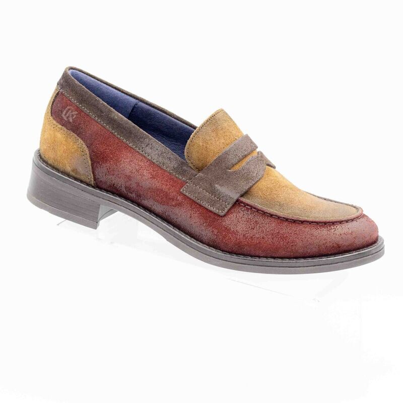 DORKING : mocassins rouge_