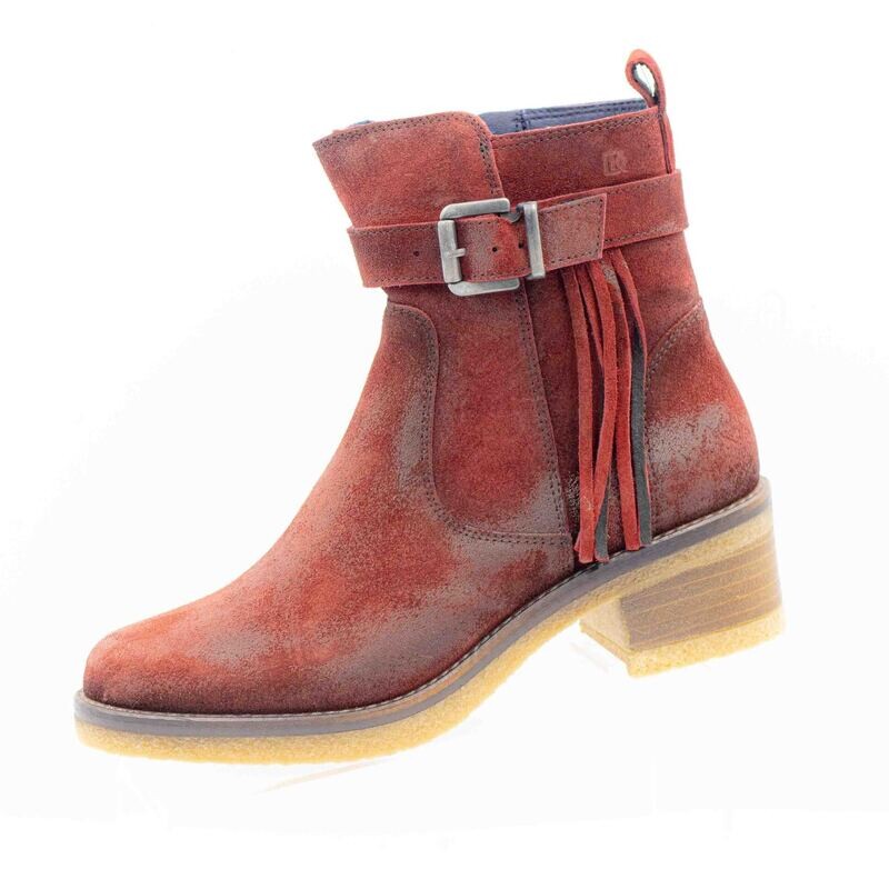 DORKING : bottine rouge_
