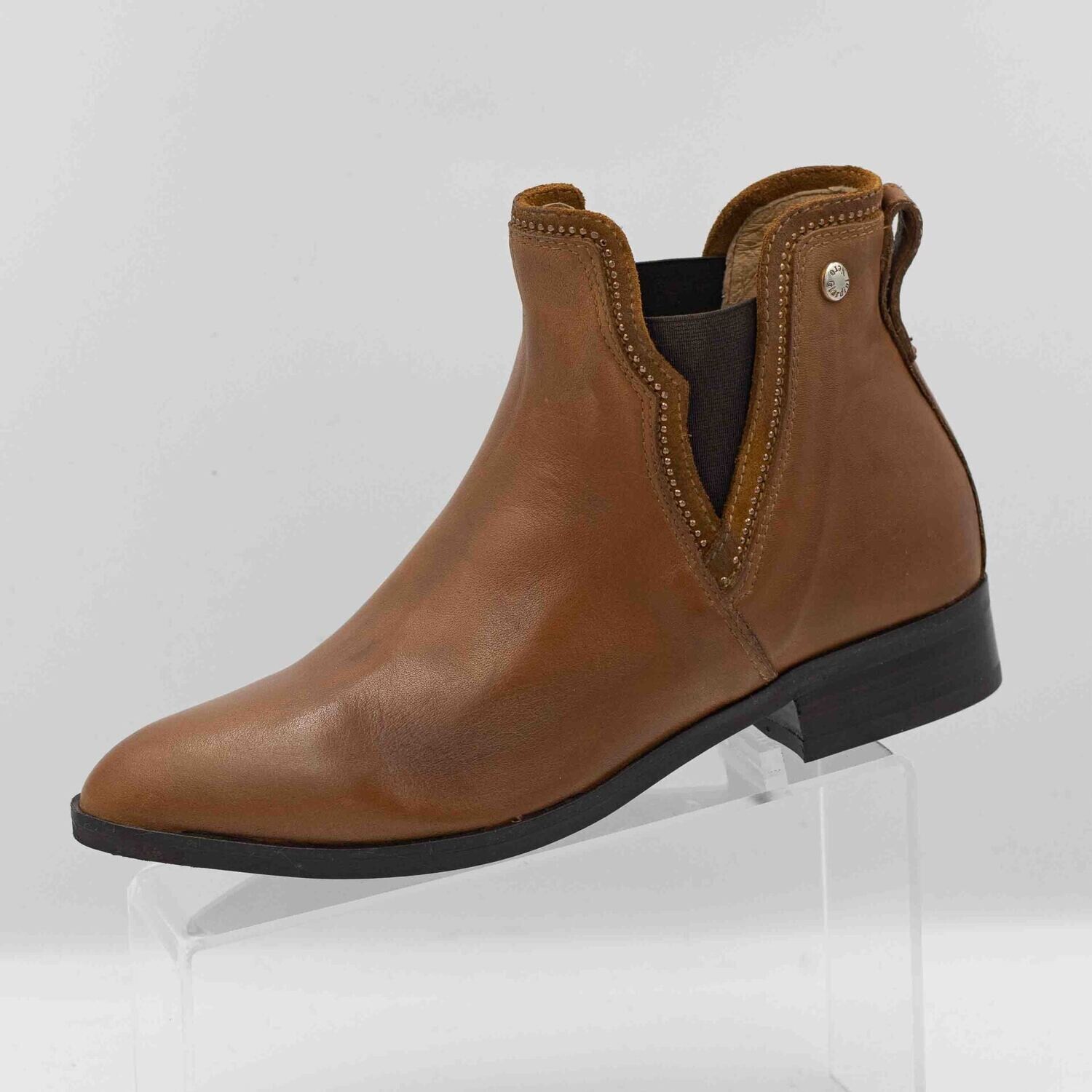 NERO GIARDINI : bottines fashion cognac_