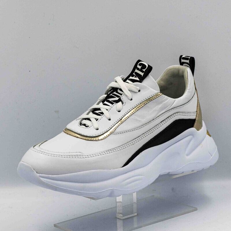 NERO GIARDINI : basket fashion blanc*