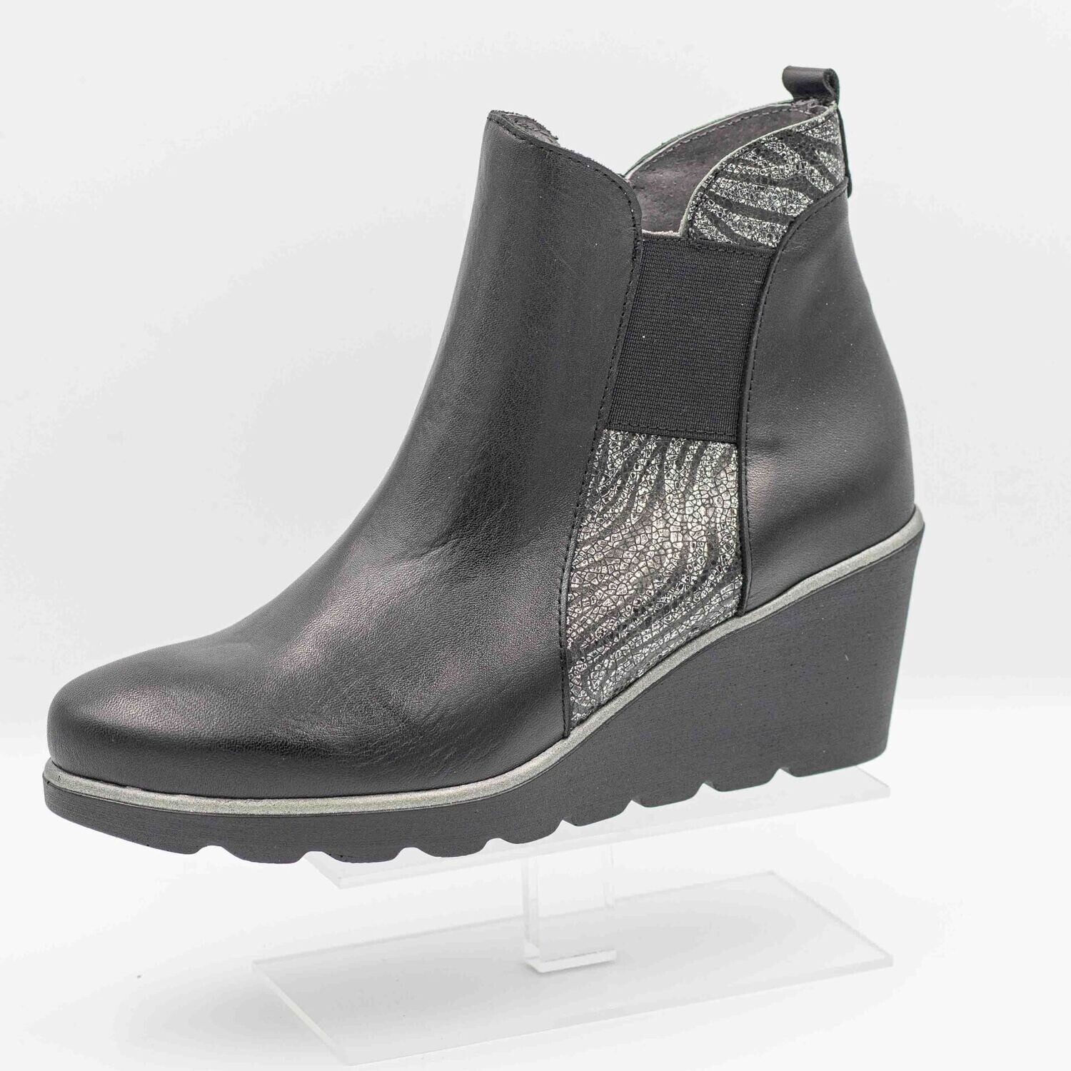 FOLIES : bottine noir_