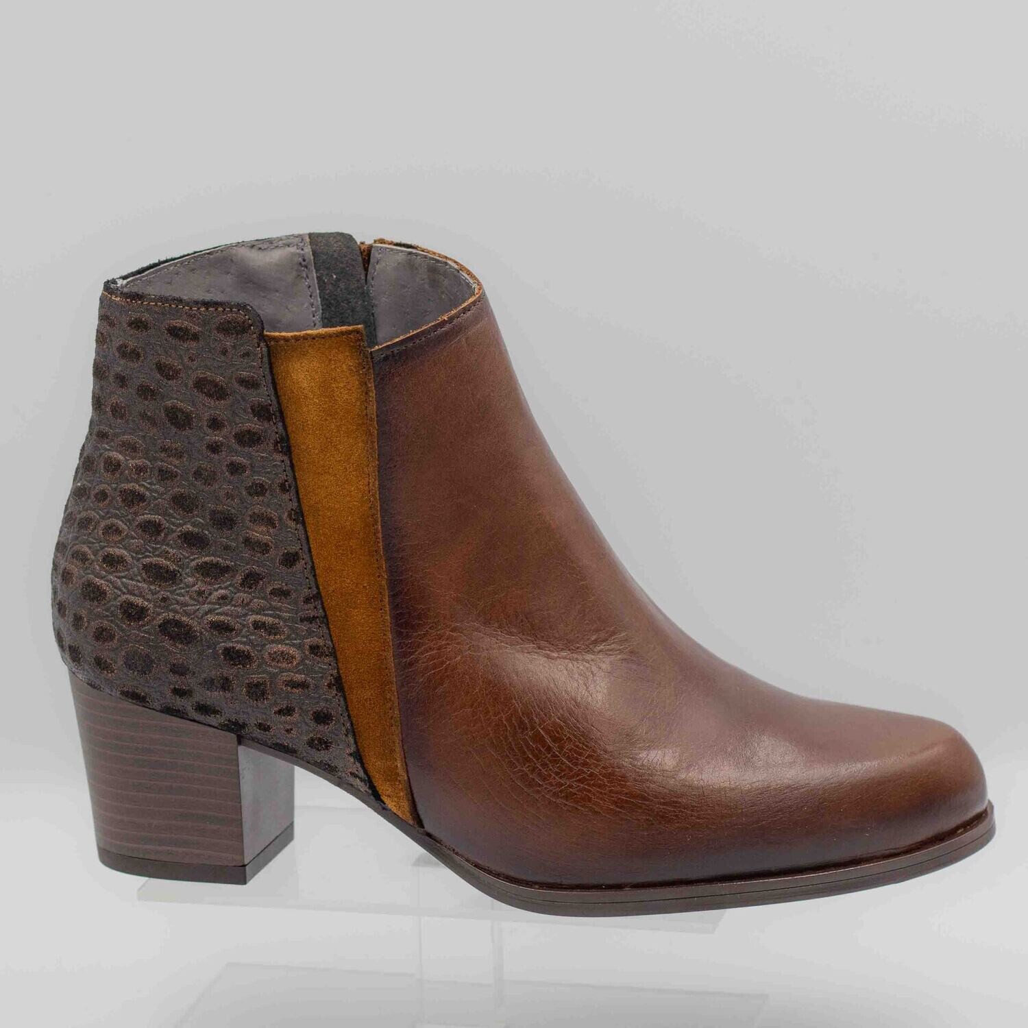 FOLIES : bottine cuir fashion_