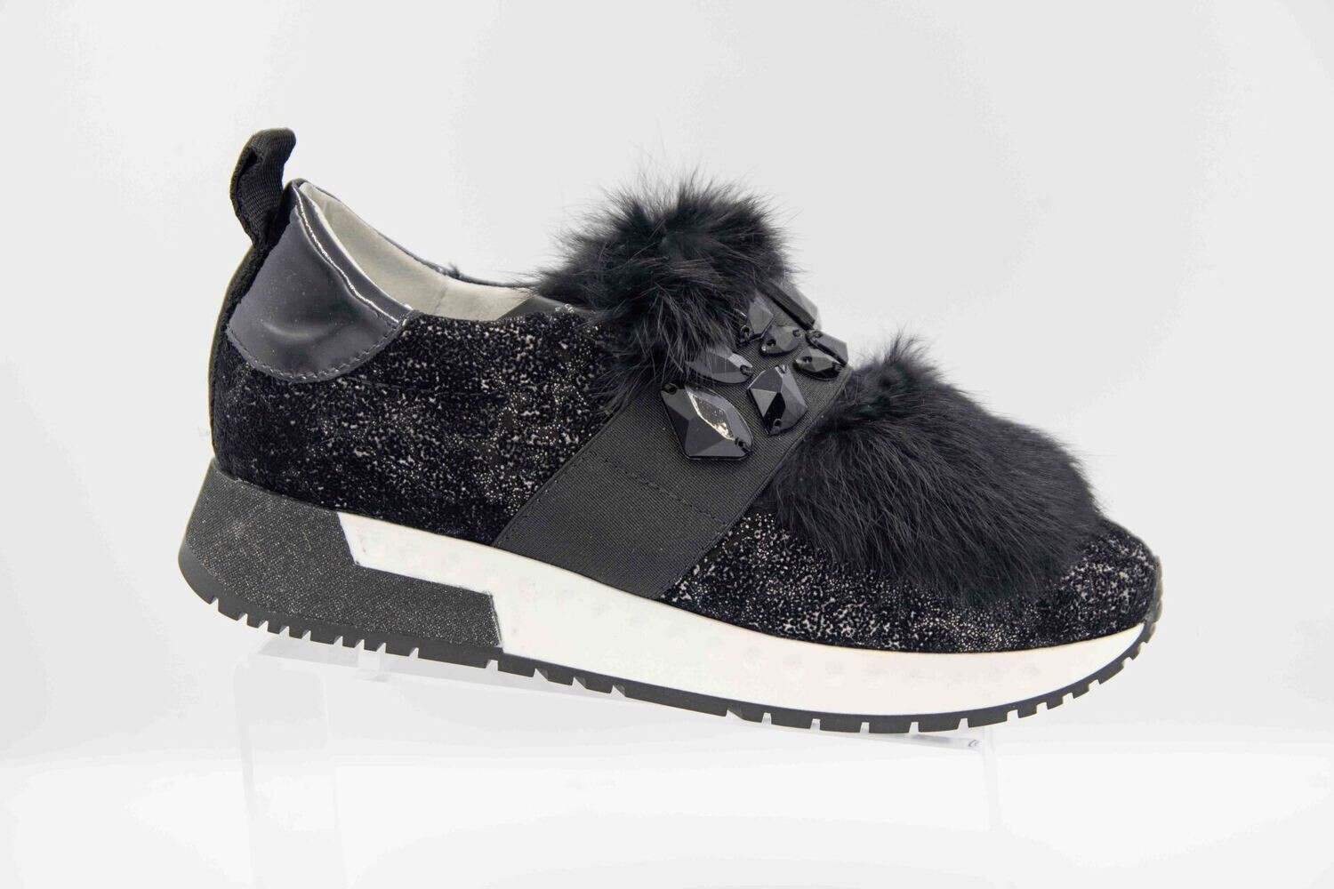ALPE : baskets bijou fourrure_