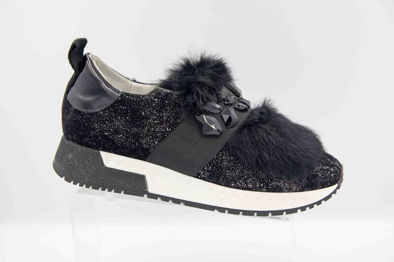 ALPE : baskets bijou fourrure_