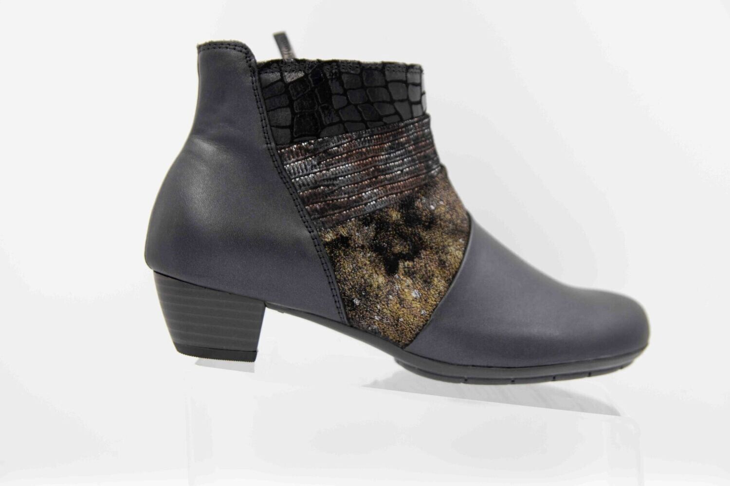 NATURFORM : bottines noir multi_