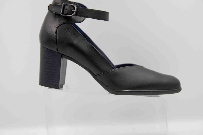 DORKING : escarpins brides noir_
