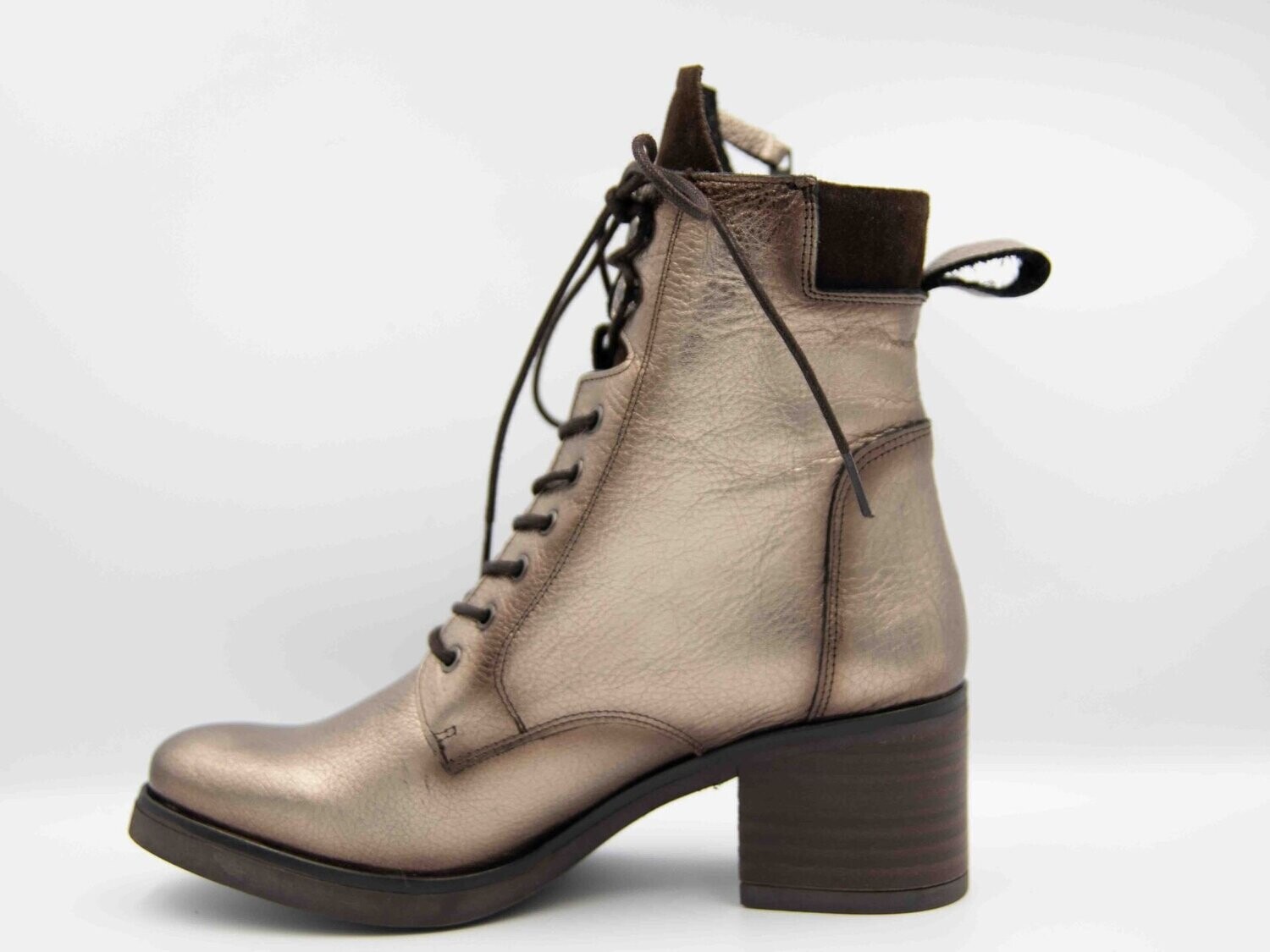 DORKING : boots ébène irisé_