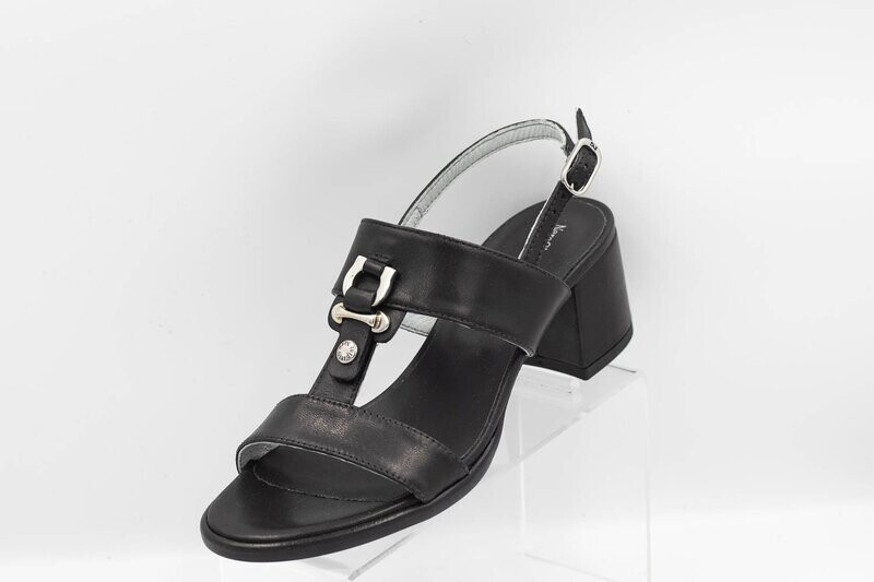 NERO GIARDINI : nu-pieds noir fashion _