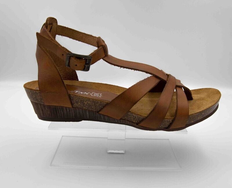 XAPATAN : nu-pieds cognac_