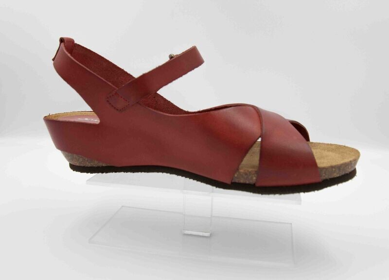 XAPATAN : nu-pieds rouge_
