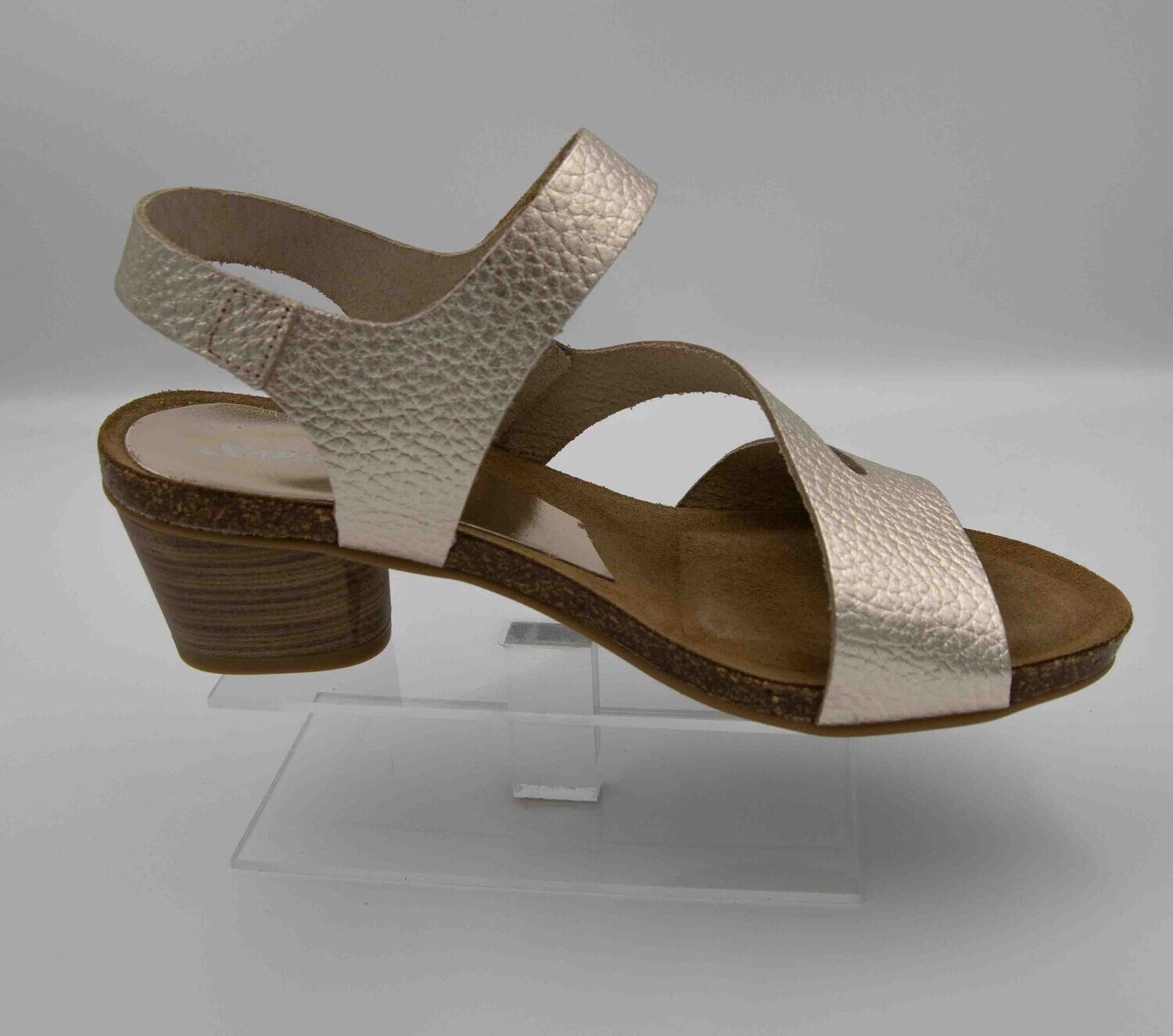XAPATAN : nu-pieds champagne_