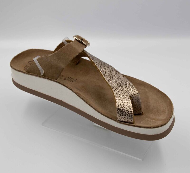 FANTASY SANDALS :  tong doré_