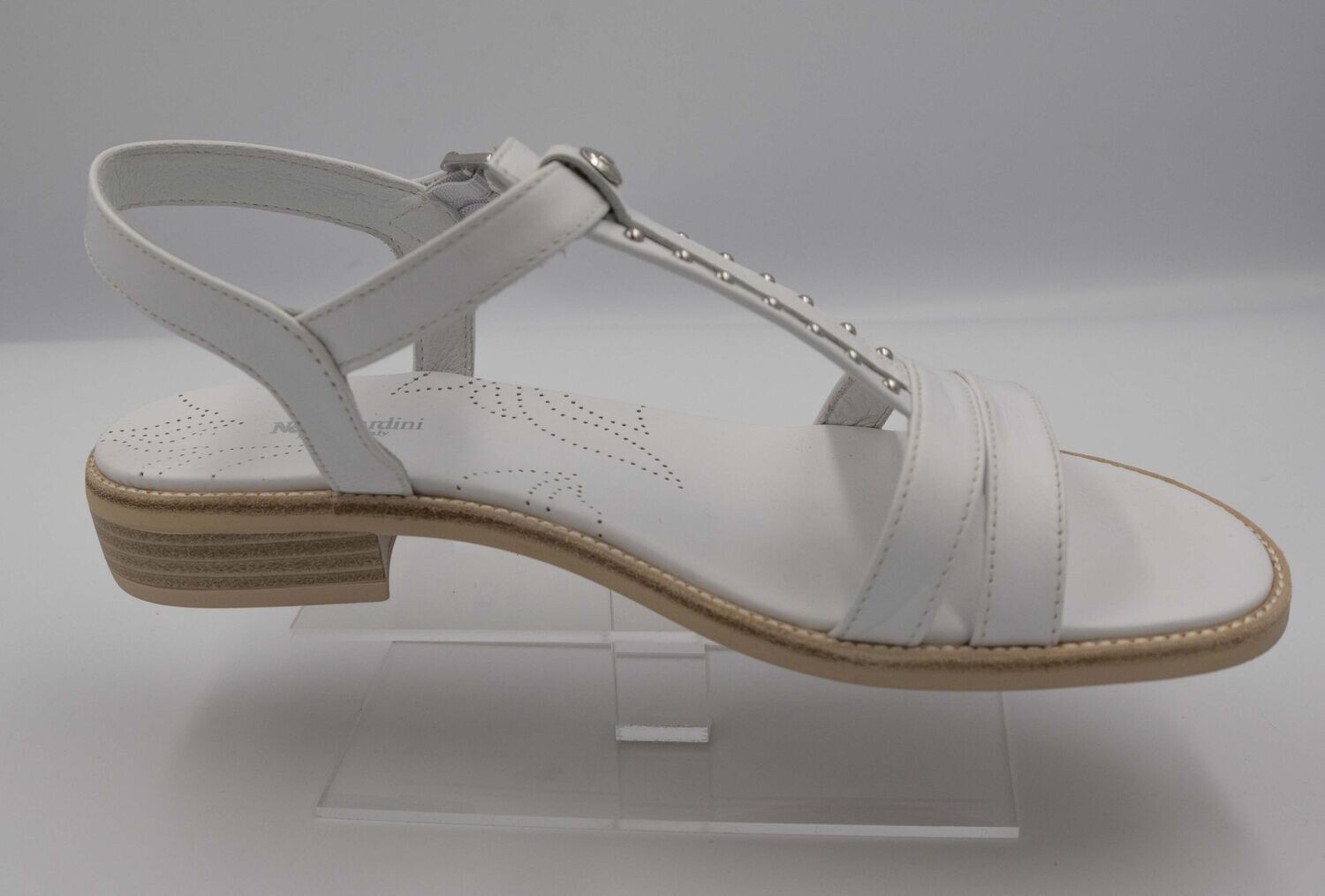 NERO GIARDINI : nu-pieds blanc_