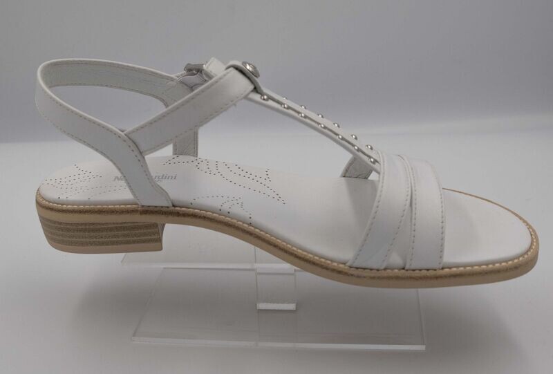 NERO GIARDINI : nu-pieds blanc_