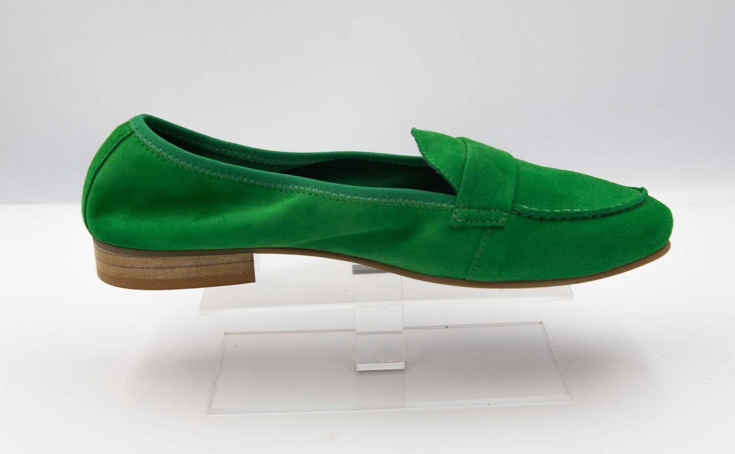 FOLIES : mocassins verts