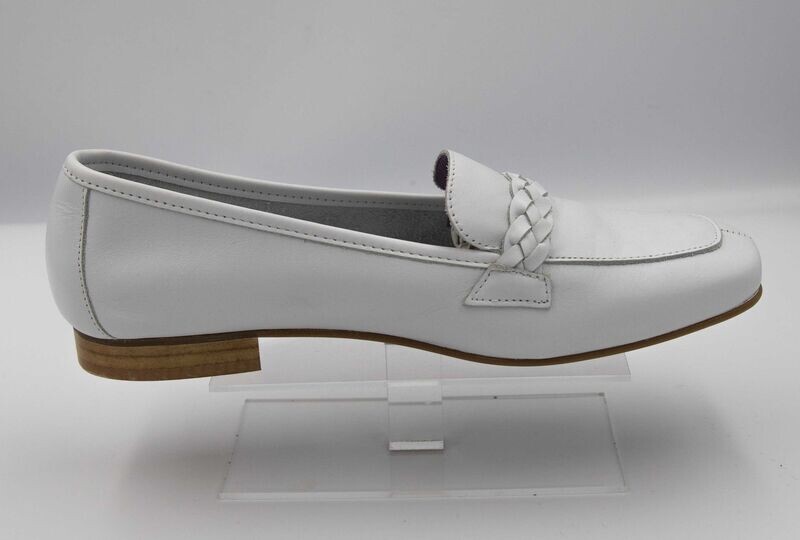 FOLIES : mocassins blanc_