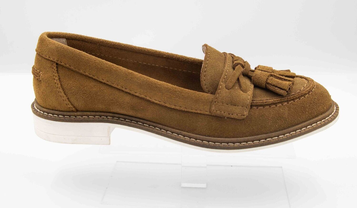 REBELLES : mocassin camel