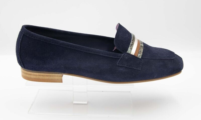 FOLIES : mocassin marine_