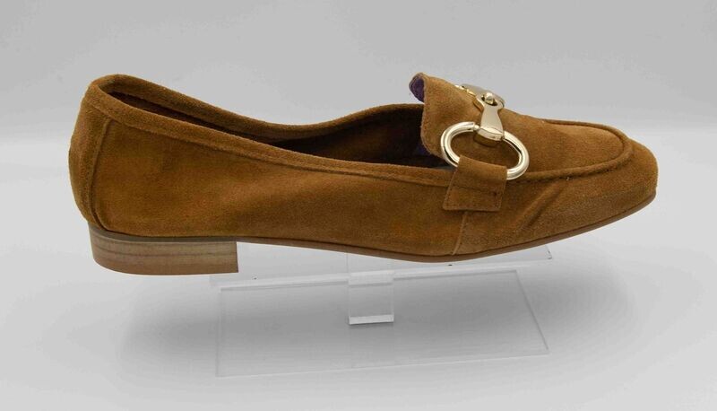 FOLIES  : mocassins cognac_