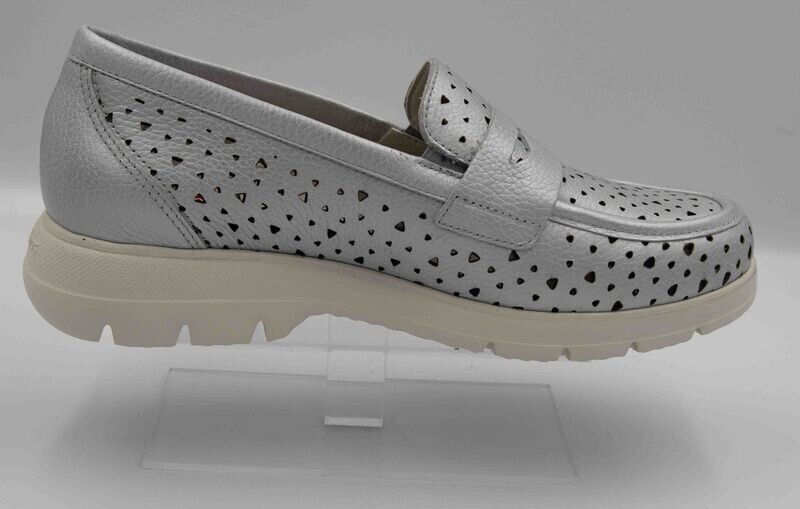 FLUCHOS :  mocassins  silver_