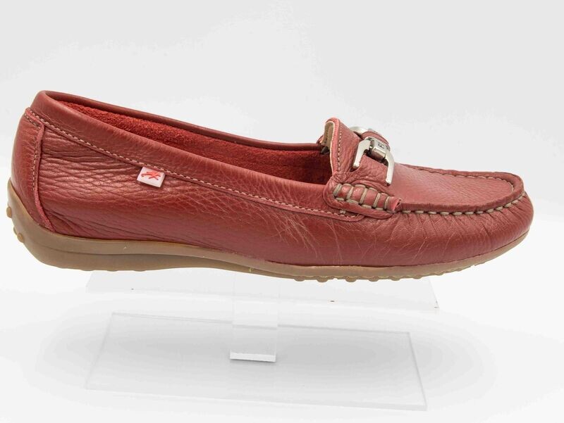 FLUCHOS :  mocassins rouge_