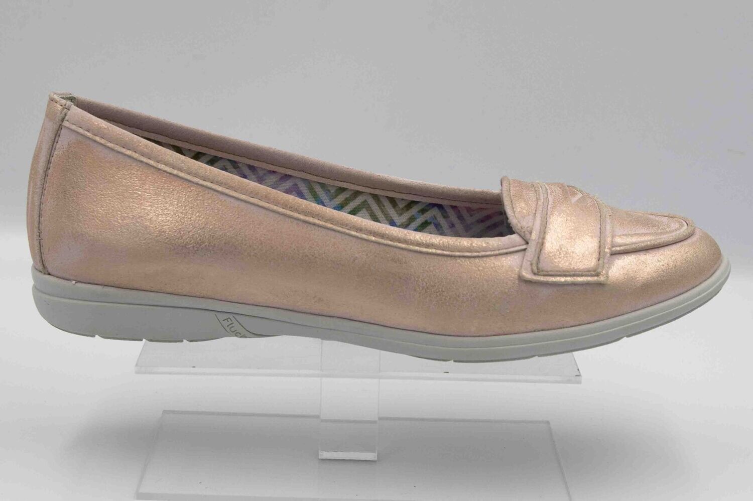 FLUCHOS : mocassins nude_