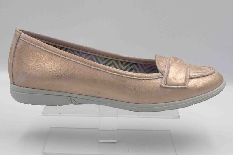 FLUCHOS : mocassins nude_